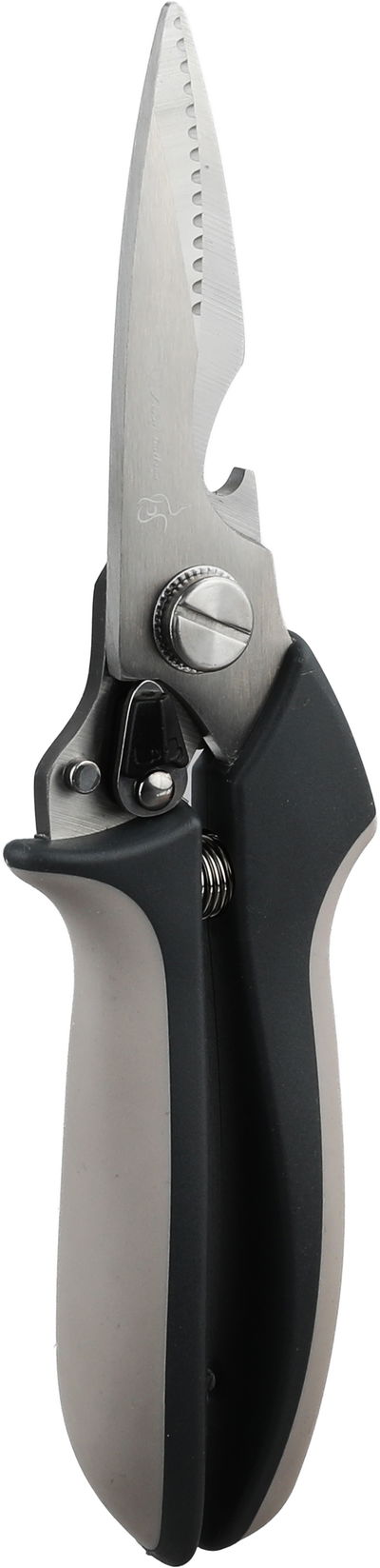 مقص متعدد الاستخدامات ستانلس ستيل السيف غاليري، سماكة 4 مم، 22x6 سم - فضي رمادي product image 2