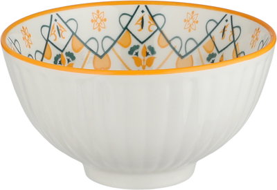 طقم زبادي بورسلان السيف غاليري، 11.5 سم، 4 قطع - متعدد الألوان product image 2