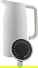 Rana Al Saif Gallery Thermos, 1.5L, Stainless Steel Inner Carrier, Stainless Steel Outer Body, Touch Screen - Light Grey product image 5