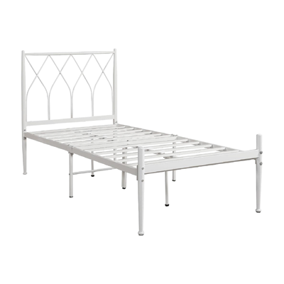 سرير حديد، 40×90×190 سم - أبيض product image 2