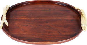 طوفرية تقديم خشب السيف غاليري، 35x45 سم - فضي product image 2