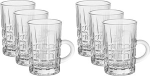 طقم بيالات شاي زجاج ماكس جلاس، 6 قطع - شفاف product image