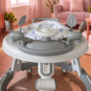 Fun Moment Baby Walker, Foldable, Adjustable, Musical Toys - Multicolor product image 2