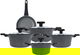 طقم قدور جرانيت تيتانيوم نيوكلاين ، 9 قطع - رمادي product image 1