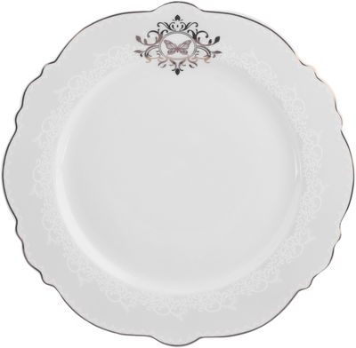 طقم سفرة بورسلان السيف غاليري، 65 قطعة، نقش كلاسيكي - ابيض product image 16