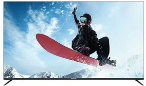 تلفزيون بدون اطار سمارت كيه ام سي، 85 بوصة، شاشة LED، 4K UHD، ريسيفر مدمج، ويب أو أس، 2 ريموت، KWS85U02 - اسود product image