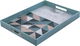 Al Saif Gallery Plastic Serving Tray, 48 x 35.5 x 4 cm, Rectangular - Multicolor product image 2