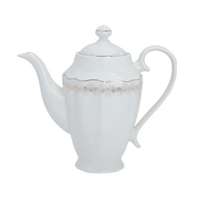 طقم سفرة بورسلان فيكتوريا السيف غاليري، 65 قطعة - ذهبي product image 4