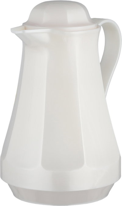 Rotpunkt 430 Thermos, 1 Liter, Glass Inner Container, Plastic Outer Body - Glossy White product image 4