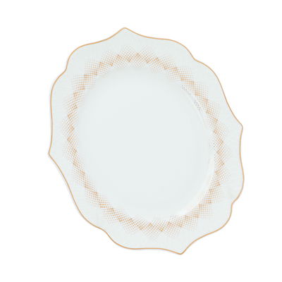 طقم سفرة بورسلان فيكتوريا السيف غاليري، 65 قطعة - ذهبي product image 15