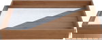 طوفرية خشب السيف غاليري، 45×33×5 سم، يد اكريلك - بني شفاف product image 1