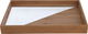 طوفرية خشب السيف غاليري، 45×33×5 سم، يد اكريلك - بني شفاف product image 1