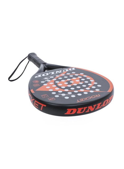مضرب البادل روكيت دانلوب، 38 ملم - اسود برتقالي product image 3