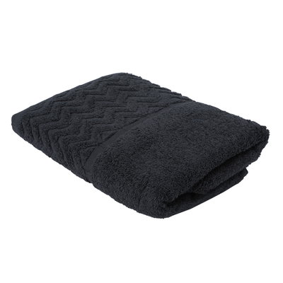 Al Saif Gallery Cotton Towel, 100 x 50 cm - Dark Grey product image 2