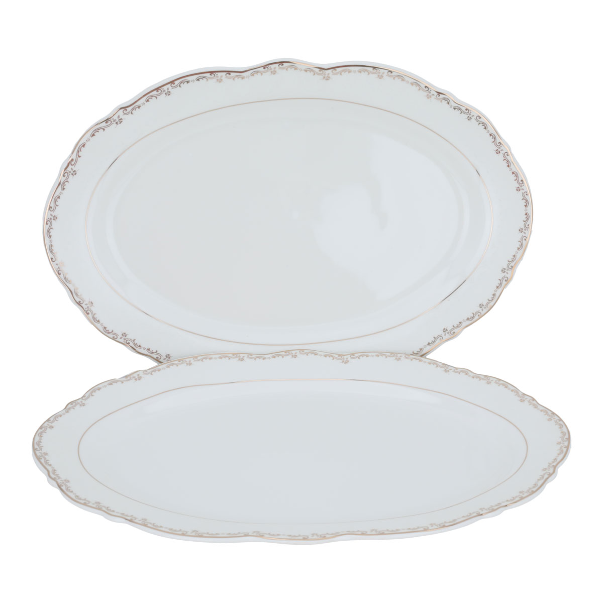 Al Saif Gallery Porcelain Dining Set, 65 Pieces - Golden White product image 4
