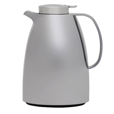 Al Saif Gallery Lima Thermos, 1.5 liters, thermal glass inner container, plastic outer shell - silver product image 2