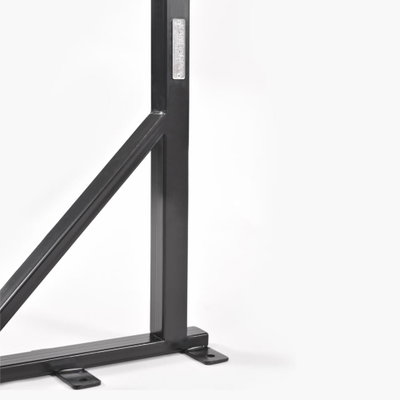 Kangaroo 11000004 Boxing Bag Holder, 80 x 40 cm, Round Steel Hooks, 11000004 - Black product image 3