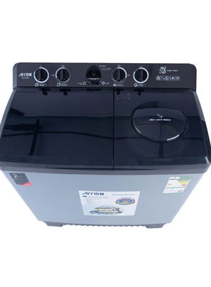 Arrow RO-15TTB Semi-Automatic Washing Machine, 14 kg, Twin Tub - Grey product image 2