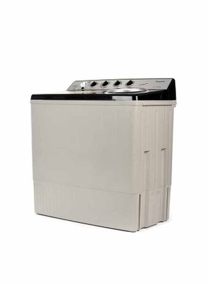 غسالة ملابس مزدوجة بانسونيك، 14 كجم، تحميل علوي، NA-W14XG1BSA - رمادي فاتح product image 2