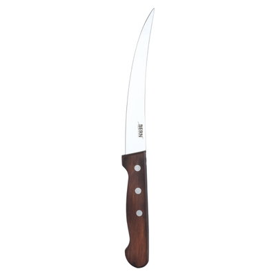 سكين بيرن استيل السيف غاليري، 6.5 إنش، يد خشبي - بني product image 4