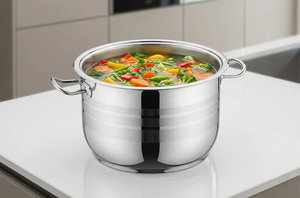 Safinox Stainless Steel Cooking Pot, 20 x 32 cm - Silver product image 2