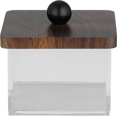 طقم مبخرة خشب اكريلك السيف غاليري، 3 قطع، 23x14x4 سم - بني شفاف product image 5