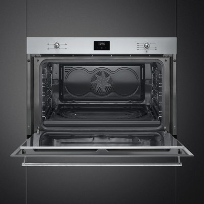 فرن غاز بلت ان سميج، 90 سم، 129 لتر - فضي product image 3