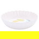 صحن سلطة بلاستيك السيف غاليري، 28×16.5×6.5 سم، دائري - أبيض product image 1