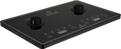 آلة تحضير القهوة والشاي كهربائية دلة الخليج، 1600 واط، 1/1 لتر، شاشة رقمي، تحكم باللمس، SH-7407 - أسود فضي product image 2