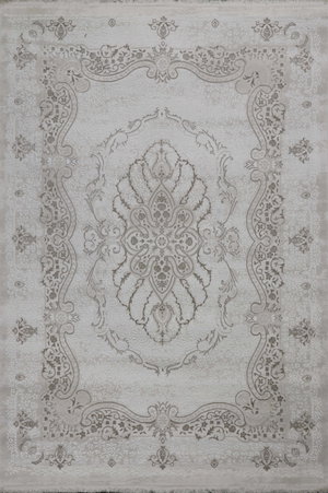 سجادة لازارا بوليستر و بولي بروبيلين القفاري، 4×5 متر - كريمي product image