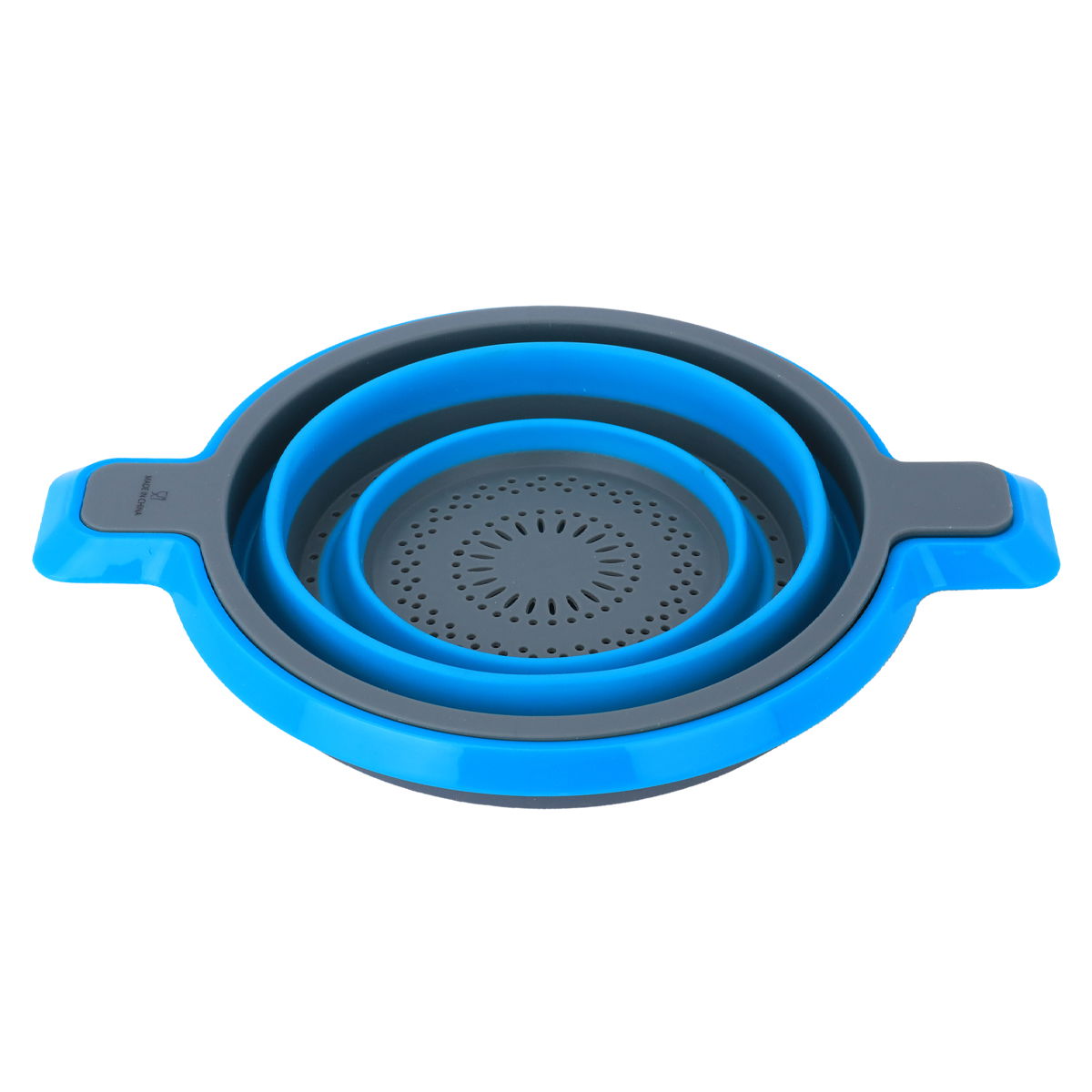 طقم مصفاة سيليكون السيف غاليري، 2 قطعة، بحواف بلاستيك - أزرق product image 4