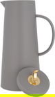 Al Saif Gallery Royal 8 thermos crescent lid, 1 liter, glass inner container, plastic outer shell - Cappuccino product image 4