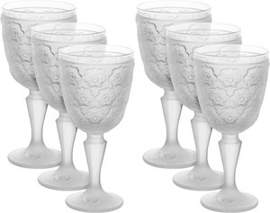 طقم كاسات زجاج السيف غاليري، 6 قطع، قاعدة - ثلجي product image