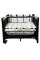 سرير اطفال فان مومنت، 100×70 سم، قابل الطي - اسود product image 3