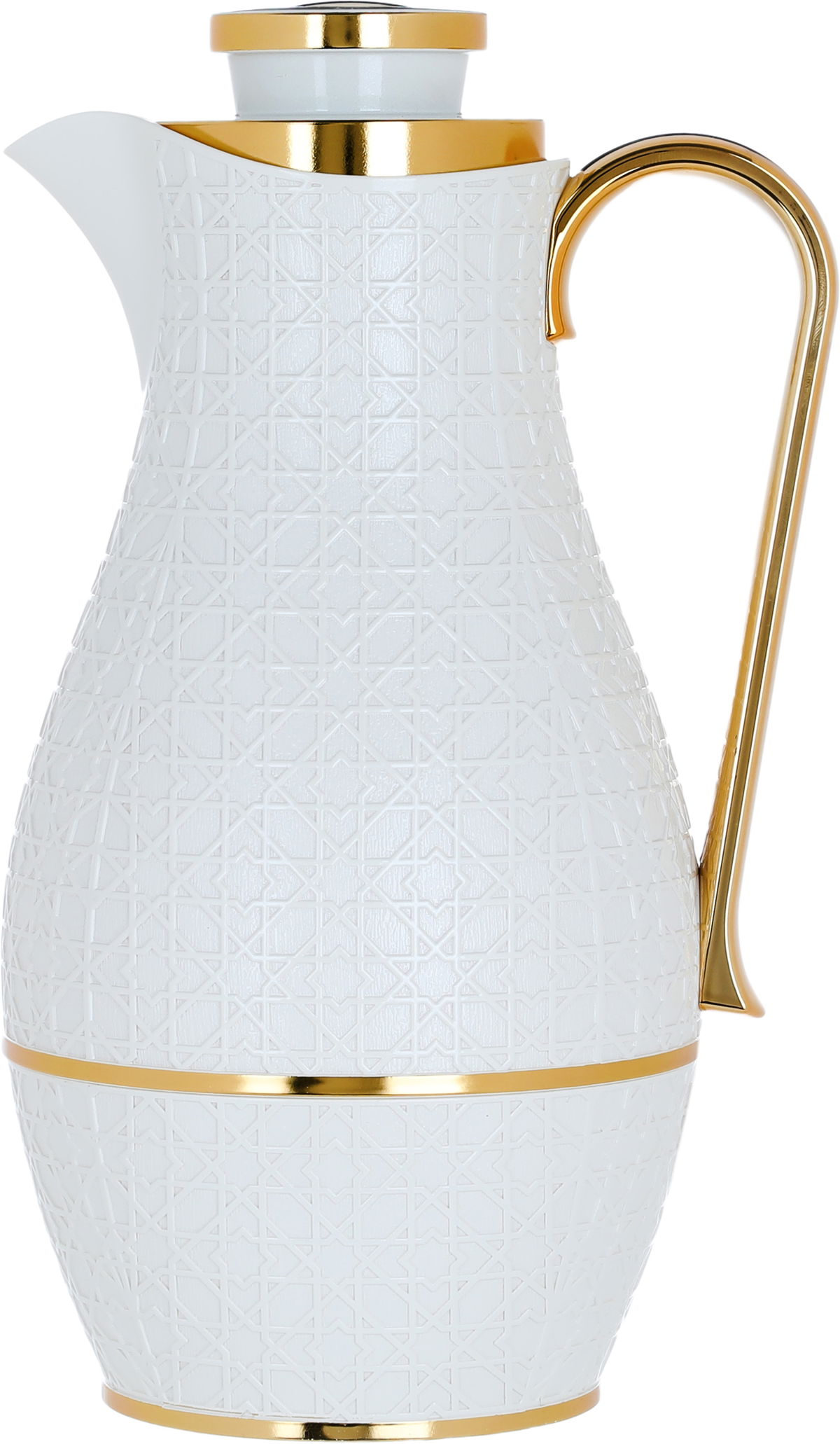 Al Saif Gallery Hessah thermos Set, 1/1 Liter, 2 Pieces - Pearl product image 2