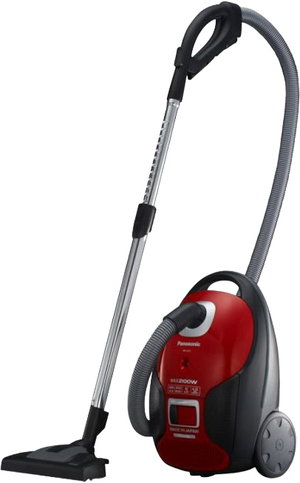 مكنسة كهربائية بانسونيك، 2100 واط، 6 لتر، MC-CJ915R747 - اسود احمر product image