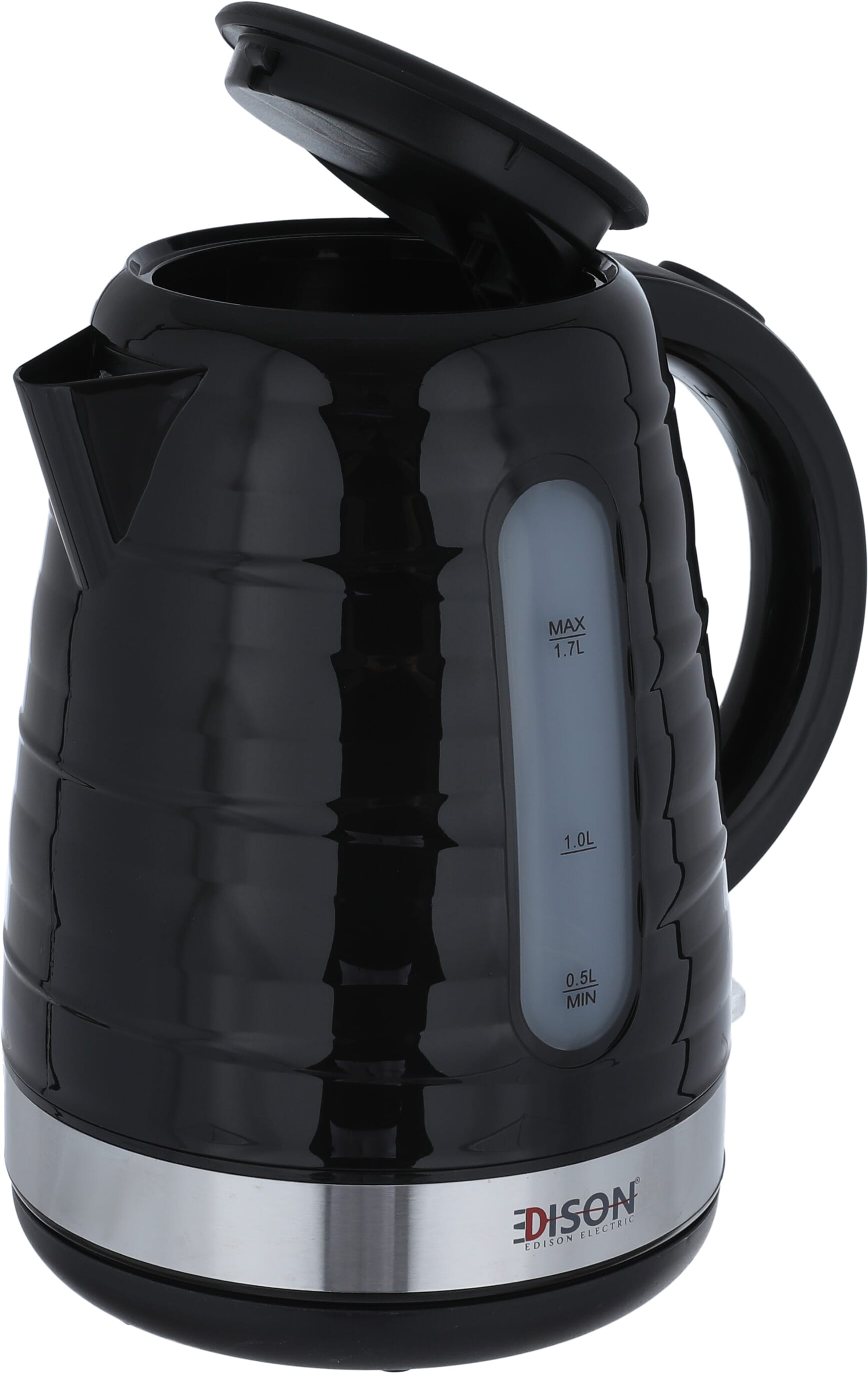Edison Electric Kettle, 2200 Watt, 1.7 Liter - Black product image 3