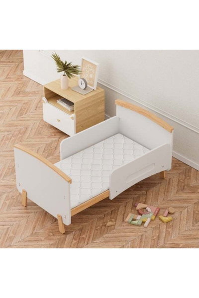 سرير اطفال خشب فان مومنت، 120×60 سم - خشبي ابيض product image 7