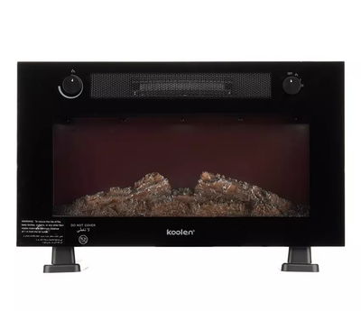 دفاية شاشة كهربائية كولن، 1800 واط، سرعتان تدفئة، ستاند، إضاءة ليد، 807102017 - أسود product image 1