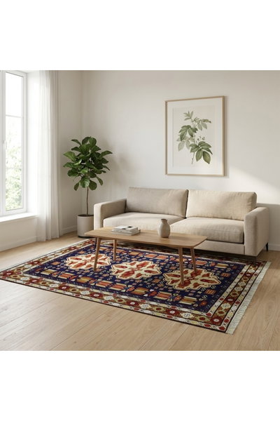سجادة مجلس بوليستر سجادتي، 90×150 سم - متعدد الالوان product image 5