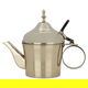 Al Saif Gallery Steel Teapot, 1.5 Liter, Round - Gold product image 1