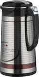 Kawasaki Thermos, 1.6 L, Glass Inner Lining, Stainless Steel Exterior - Brown/Silver product image 4