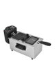 قلاية زيت تايفون، 2000 واط، 3 لتر، TY-04-002 - فضي اسود product image 2