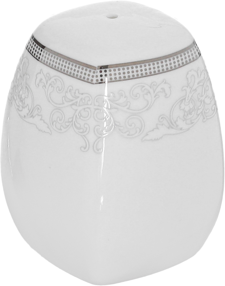 طقم سفرة بورسلان دانيا، 77 قطعة - ابيض فضي product image 10