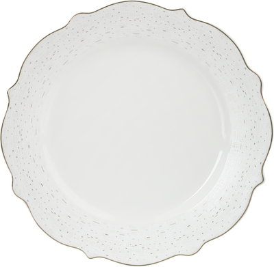 طقم تقديم سفرة بورسلان السيف غاليري، 65 قطعة - أبيض ذهبي product image 15