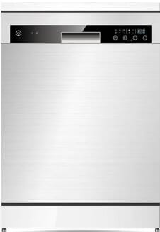 غسالة صحون جنرال جولدي، ١٥ مكان، ٦ برامج، ، شاشة ديجيتال، GGDW1407S - فضي product image 1
