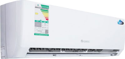 مكيف سبيليت بولر جري، 28000 وحدة تبريد، بارد/حار، تحكم ذكي، GWH30AGEXH-D3NTA1E - ابيض product image 1