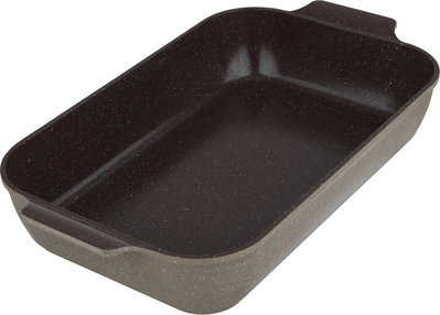 Lahoya Badreig Granite Oven Tray, 31cm, Deep Rectangle - Brown product image 3