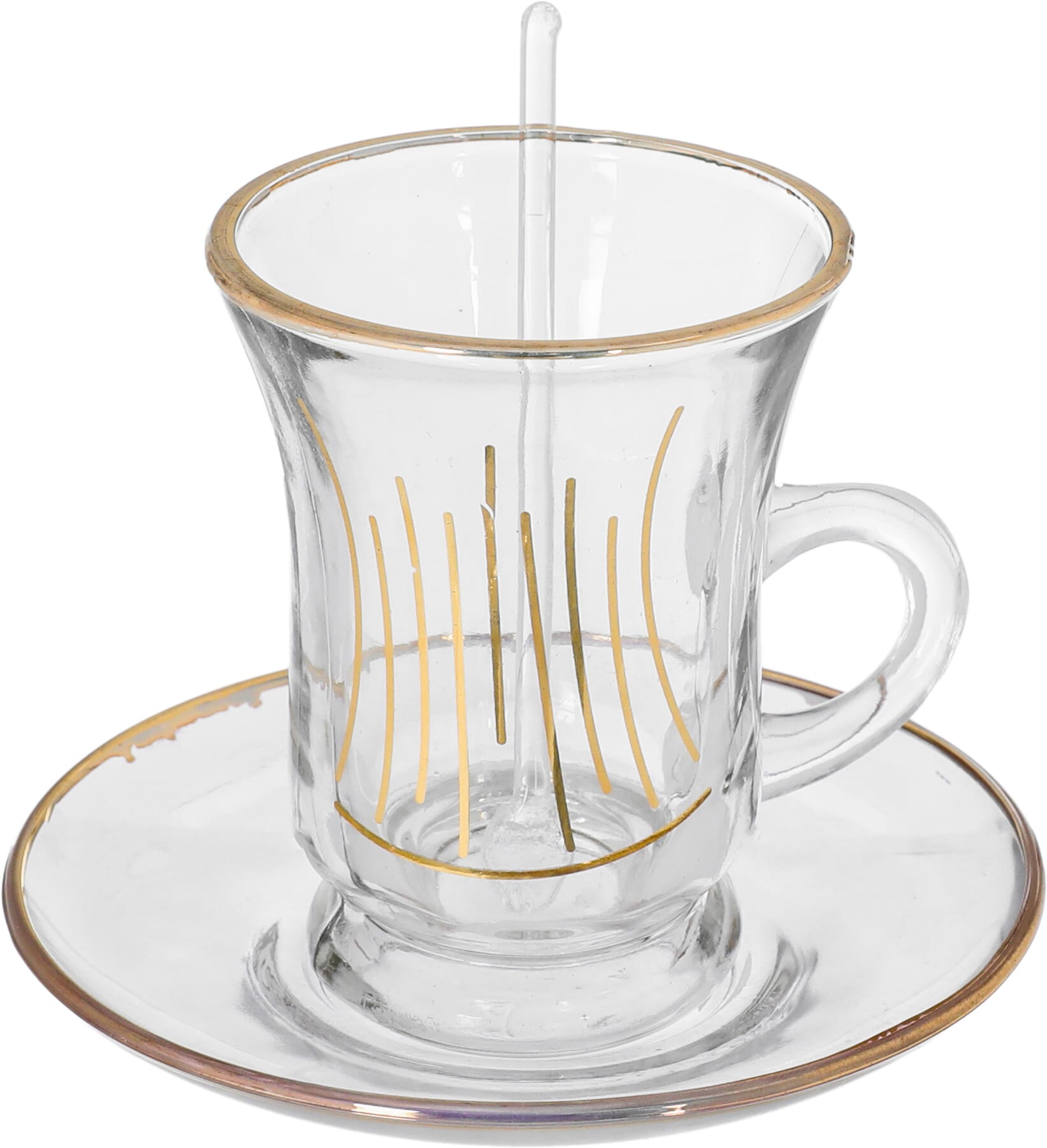 طقم تقديم شاي و قهوة زجاج السيف غاليري، 50 قطعة - شفاف product image 5