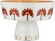 وعاء تقديم بورسلان السيف غاليري، 23x23x16 سم، دائري، بقاعدة - ابيض بني product image 2